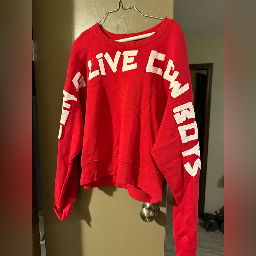 Long Live Cowboys Wrangler sweatshirt size XL - Picture 2 of 3